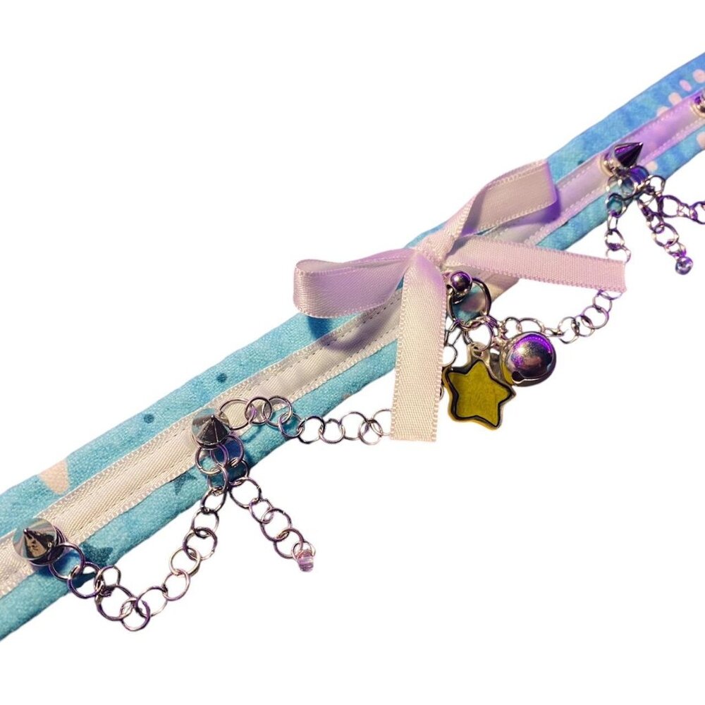 holy work kink collar / choker handmade by yours truly 🖤